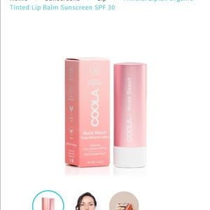 Coola Tinted Lip Balm SPF 30 Nude Beach